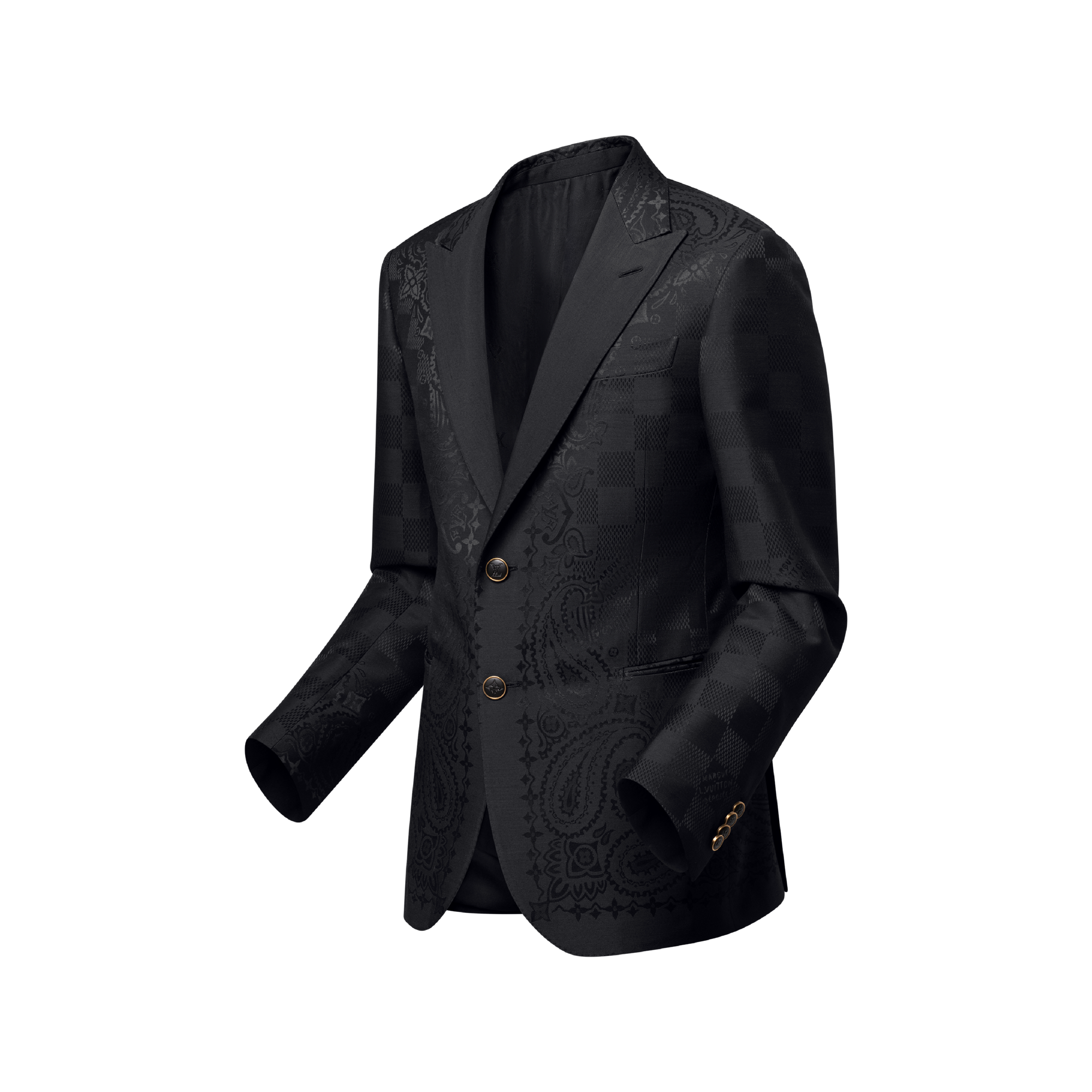 Satin Pont Neuf Single-Breasted Evening Jacket - Ready-to-Wear